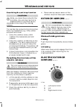 Предварительный просмотр 51 страницы Ford Ford Fiesta 2010 Owner'S Manual