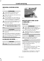 Предварительный просмотр 98 страницы Ford Ford Fiesta 2010 Owner'S Manual