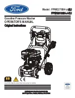 Preview for 1 page of Ford FPWG2700H-J-EU Operator'S Manual