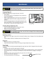 Preview for 20 page of Ford FPWG36TA-J Operator'S Manual