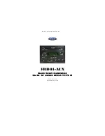 Предварительный просмотр 1 страницы Ford FRD04-AUX Quick Start Installation Manual