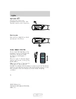 Предварительный просмотр 56 страницы Ford Fusion 2008 Owner'S Manual