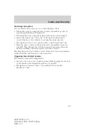 Предварительный просмотр 113 страницы Ford FUSION 2009 Owner'S Manual