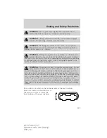 Предварительный просмотр 123 страницы Ford Fusion 2011 Owner'S Manual