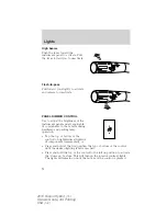 Предварительный просмотр 78 страницы Ford Fusion Hybrid 2010 Owner'S Manual