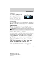 Предварительный просмотр 95 страницы Ford Fusion Hybrid 2010 Owner'S Manual