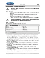 Preview for 10 page of Ford FX1-100 Instruction Manual