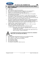 Preview for 8 page of Ford FX1-50-14.4V-1500mAh-LION-2B Instruction Manual