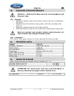 Preview for 12 page of Ford FX1-71 Instruction Manual