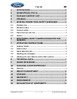 Предварительный просмотр 4 страницы Ford FX1-94 Instruction Manual