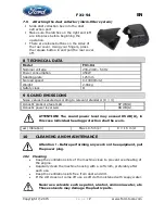 Предварительный просмотр 10 страницы Ford FX1-94 Instruction Manual