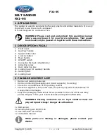 Предварительный просмотр 5 страницы Ford FX1-95 Instruction Manual