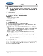 Предварительный просмотр 9 страницы Ford FX1-95 Instruction Manual