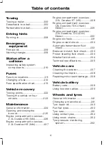 Предварительный просмотр 6 страницы Ford Galaxy 2007 Owner'S Handbook Manual