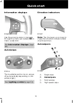 Предварительный просмотр 16 страницы Ford Galaxy 2007 Owner'S Handbook Manual