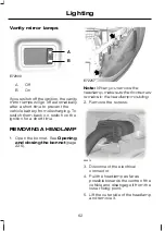 Предварительный просмотр 64 страницы Ford Galaxy 2007 Owner'S Handbook Manual