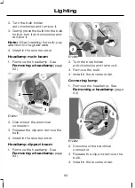 Предварительный просмотр 66 страницы Ford Galaxy 2007 Owner'S Handbook Manual