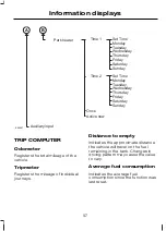 Предварительный просмотр 99 страницы Ford Galaxy 2007 Owner'S Handbook Manual