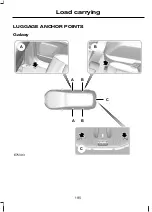 Предварительный просмотр 187 страницы Ford Galaxy 2007 Owner'S Handbook Manual