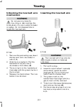 Предварительный просмотр 203 страницы Ford Galaxy 2007 Owner'S Handbook Manual