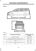 Предварительный просмотр 261 страницы Ford Galaxy 2007 Owner'S Handbook Manual