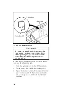 Предварительный просмотр 185 страницы Ford Grand Marquis Owner'S Manual