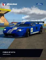 Предварительный просмотр 1 страницы Ford GT GT3 User Manual