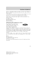 Preview for 255 page of Ford Lincoln LS 2004 Owner'S Manual