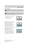 Предварительный просмотр 109 страницы Ford Lincoln LS 2005 Owner'S Manual