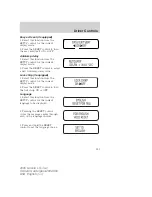 Предварительный просмотр 129 страницы Ford Lincoln LS 2005 Owner'S Manual