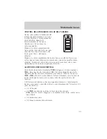 Предварительный просмотр 95 страницы Ford LINCOLN Mercury Owner'S Manual