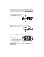 Предварительный просмотр 97 страницы Ford LINCOLN Mercury Owner'S Manual