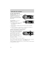 Предварительный просмотр 108 страницы Ford LINCOLN Mercury Owner'S Manual