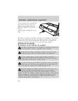 Предварительный просмотр 182 страницы Ford LINCOLN Mercury Owner'S Manual