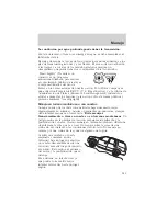 Предварительный просмотр 243 страницы Ford LINCOLN Mercury Owner'S Manual