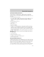 Предварительный просмотр 597 страницы Ford LINCOLN Mercury Owner'S Manual