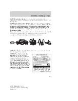 Предварительный просмотр 259 страницы Ford Lincoln Navigator Owner'S Manual