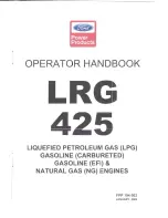 Ford LRG 425 Operator'S Manual preview