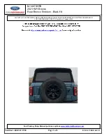 Preview for 1 page of Ford M-1447-BRB Quick Start Manual