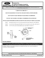 Предварительный просмотр 3 страницы Ford M-6007-F50 Installation Instructions