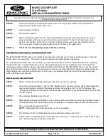 Preview for 5 page of Ford M-6007-Z427AFT Installation Instructions Manual