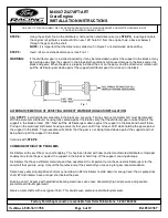 Preview for 6 page of Ford M-6007-Z427AFT Installation Instructions Manual