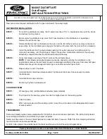 Preview for 7 page of Ford M-6007-Z427AFT Installation Instructions Manual