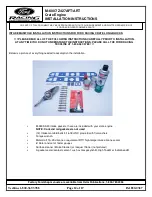 Preview for 12 page of Ford M-6007-Z427AFT Installation Instructions Manual