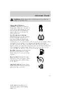 Preview for 21 page of Ford Mariner Hybrid 2009 Owner'S Manual