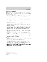 Preview for 263 page of Ford Mariner Hybrid 2009 Owner'S Manual