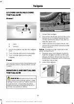 Предварительный просмотр 86 страницы Ford MAVERICK 2022 Owner'S Manual