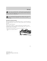 Предварительный просмотр 180 страницы Ford MKZ 2008 Owner'S Manual