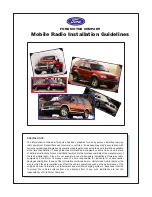 Ford MOBILE RADIO Installation Manuallines preview