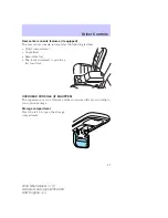 Предварительный просмотр 47 страницы Ford Mointaineer 2004 Owner'S Manual